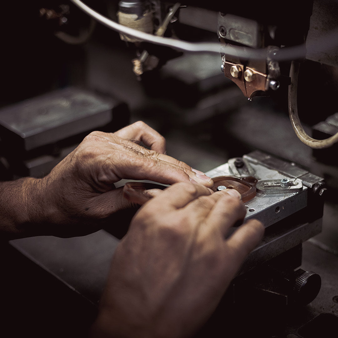 Man Crafting OPR Glasses