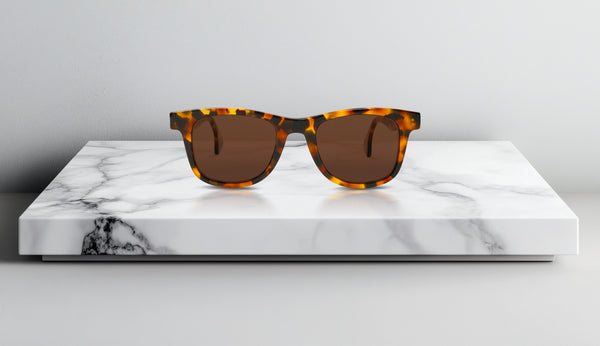 OPR Eyewear The Stefano Sunglasses – Handcrafted Italian Acetate Frames in Deep Espresso with Polarized Lenses