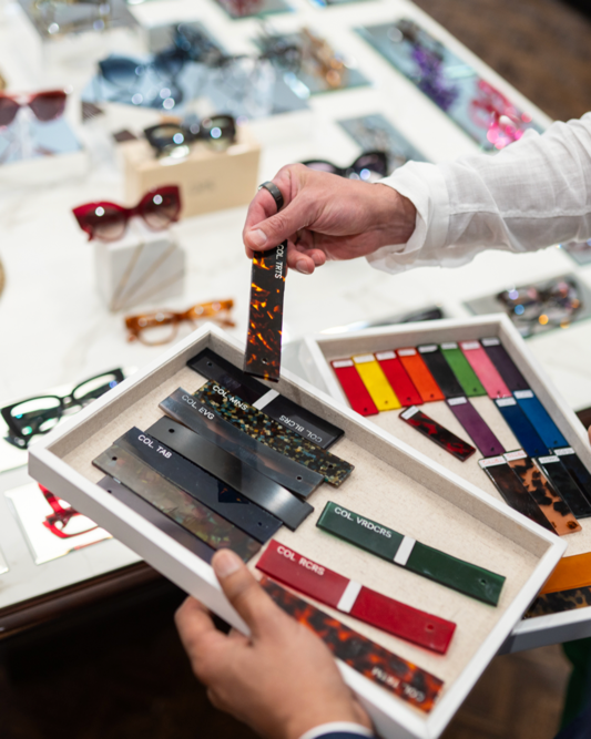 Italian Acetate vs Titanium: What Your Frame Is Made Of and Why It Matters
