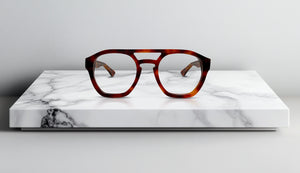 OPR Eyewear The Febbraio Sunglasses – Handcrafted Italian Frames in Brushed Gold Metal with Gradient Lenses