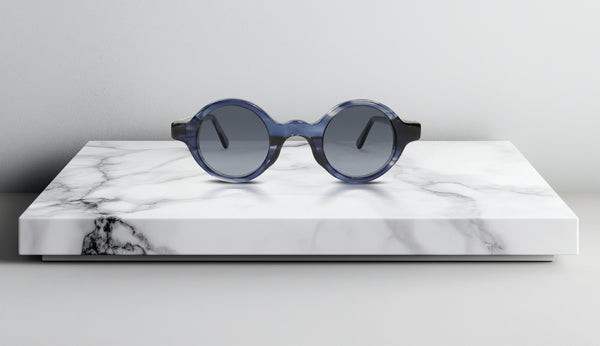 OPR Eyewear The Ottavio Sunglasses – Bold Square Italian Acetate Frames in Matte Black with Polarized Lenses
