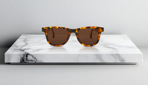 OPR Eyewear The Stefano Sunglasses – Handcrafted Italian Acetate Frames in Deep Espresso with Polarized Lenses