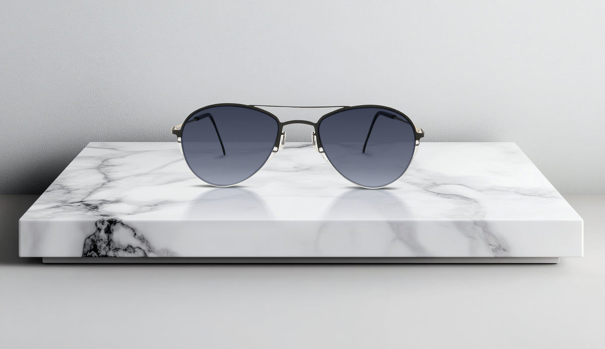 The Positano Sun Sunglasses – Elegant round-frame polarized shades with UV protection for a timeless look