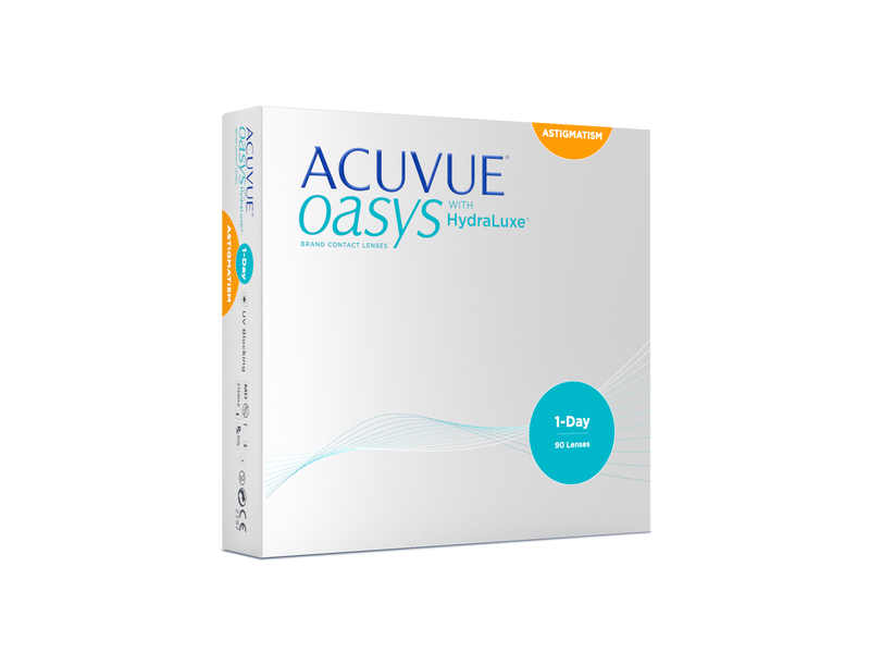 1 Day Oasys Contacts for Astigmatism, 90 Pack