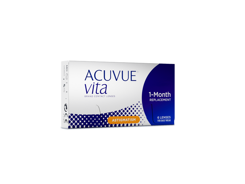 Acuvue Vita Contacts for Astigmatism, 6 Pack