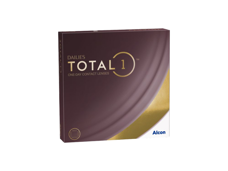 Total 1 Dailies Contacts, 90 Pack