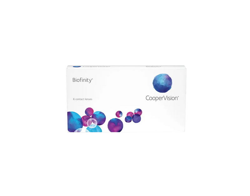 Biofinity Contacts, 6 Pack