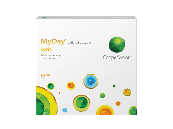 MyDay Contacts for Astigmatism, 90 Pack